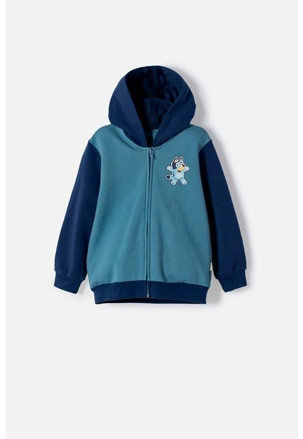 Buzo De Bluey Con Cierre Azul Para Niño 2T A 6T 5T