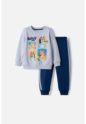 Conjunto De Bluey Pantalón Largo Azul Para Niño 2T A 6T 3T