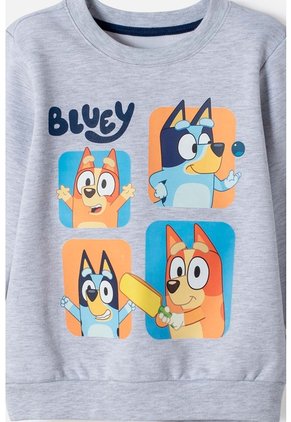 Conjunto De Bluey Pantalón Largo Azul Para Niño 2T A 6T 3T