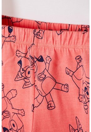 Pijama De Bluey Multicolor De Pantalón Largo Para Niño 2T A 6T 3T