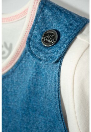 Vestido De Bluey Multicolor Corto Para Niña 2T A 6T 2T