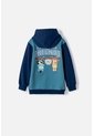 Buzo De Bluey Con Cierre Azul Para Niño 2T A 6T 5T de BLUEY