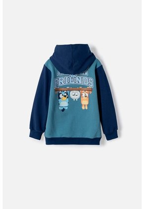 Buzo De Bluey Con Cierre Azul Para Niño 2T A 6T 5T