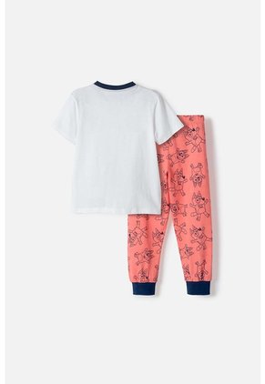 Pijama De Bluey Multicolor De Pantalón Largo Para Niño 2T A 6T 3T