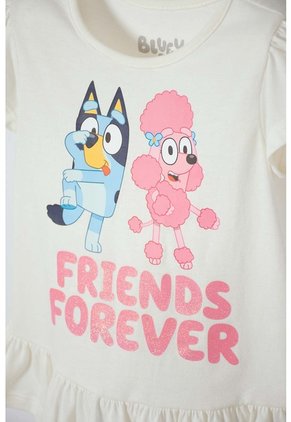 Conjunto De Bluey Con Pantalón Largo Multicolor Para Niña 2T A 6T 2T