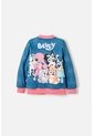 Chaqueta De Bluey Con Cierre Multicolor Para Niña 2T A 6T 2T de BLUEY