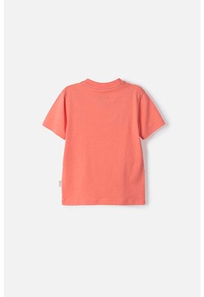 Camiseta De Bluey Manga Corta Salmon Para Niño 2T A 6T 3T