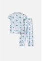 Pijama De Bluey Multicolor De Pantalón Largo Para Niña 2T A 6T 3T de BLUEY