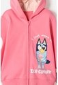 Buzo De Bluey Rosado De Diseño Abierto Para Niña 2T A 6T 2T de BLUEY