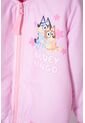 Chaqueta De Bluey Rosada Con Cierre Ajustable En Frente Para Niña 2T A 6T 2T de BLUEY