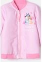 Chaqueta De Bluey Rosada Con Cierre Ajustable En Frente Para Niña 2T A 6T 2T de BLUEY