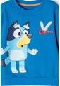 Buzo De Bluey Azul De Diseño Cerrado Para Niño 2T A 6T 5T de BLUEY