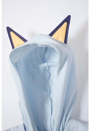 Camiseta De Bluey Con Capucha Azul Para Niña 2T A 6T 5T