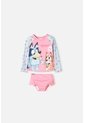 Conjunto De Baño De Bluey Manga Larga Multicolor Para Niña 2T A 6T 5T de BLUEY