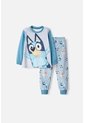 Pijama De Bluey Azul Tipo Fleece Para Niño 2T A 6T 5T de BLUEY