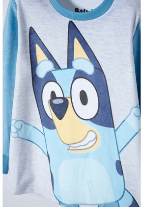 Pijama De Bluey Azul Tipo Fleece Para Niño 2T A 6T 5T