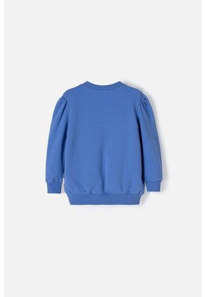 Buzo De Bluey Azul De Diseño Cerrado Para Niña 2T A 6T 3T