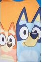 Conjunto De Baño De Bluey Azul Y Naranja Manga Larga Para Niño 2T A 6T 4T de BLUEY