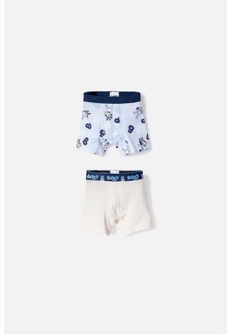 Pack X2 Boxer De Bluey Multicolor Para Niño 2T A 6T 3T BLUEY