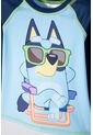 Conjunto Baño De Bluey Multicolor De Camiseta Manga Larga Para Niño 2T A 6T 5T de BLUEY