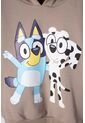 Buzo De Bluey Taupe Con Capucha Para Niño 2T A 6T 3T de BLUEY