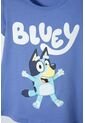 Camiseta De Bluey Manga Corta Azul Para Niña 2T A 6T 3T de BLUEY
