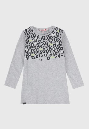 Vestido Gris-Negro Boboli