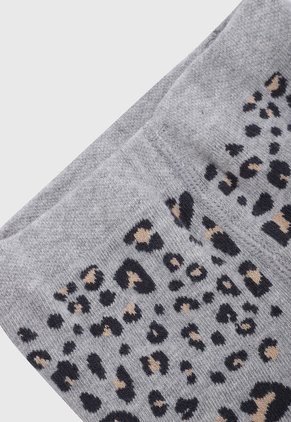 Medias Gris-Negro-Amarillo Boboli