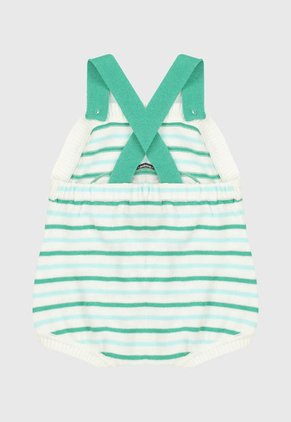 Enterizo Blanco-Verde Boboli