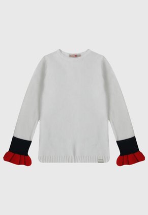 Saco Blanco-Rojo-Azul Boboli