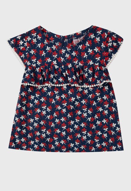 Blusa Azul-Rojo-Blanco Boboli