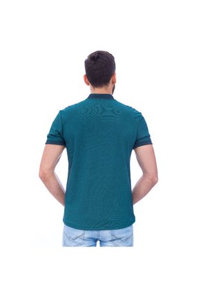 Leeds Camisa Manga Corta Cuello Mao Con Bordado En Delantero