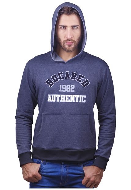 Saco Color Negro Cross Para Hombre Con Capota Bolsillos Canguro Y Estampado En Delantero Minotauro