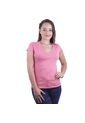 Blusa Para Dama Manga Corta Cuello V Atenea de Bocared