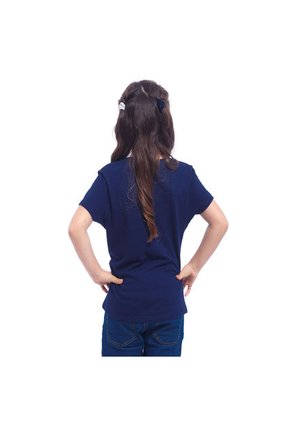 Macarena Camiseta Para Niña Manga Corta Cuello Redondo Con Estampado En Delantero