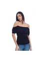Cassy Blusa Para Dama Campesina Silueta Semi Ajustada de Bocared