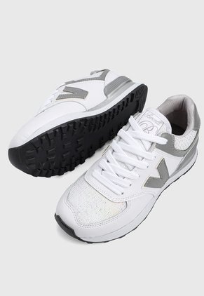 Tenis Lifestyle Blanco-Gris Bocelli