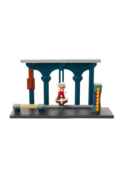 Nintendo Super Mario Set de Juego Castillo de Lava Juguete Multicolor Boing Toys