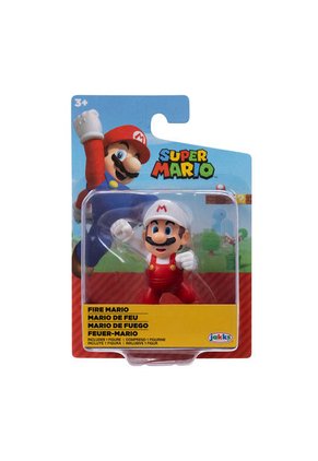 Super Mario Fig. 2,5" W34 Juguete Rojo-Blanco BOING TOYS