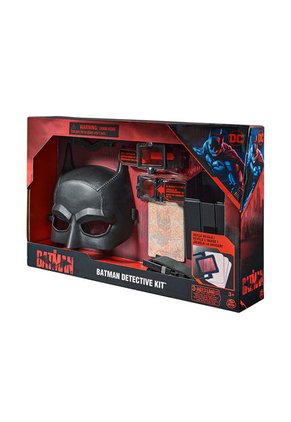 BATMAN MOVIE SET JUEGO DE ROL DETECTIVE Juguete Negro-Rojo BOING TOYS