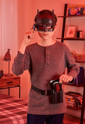 BATMAN MOVIE SET JUEGO DE ROL DETECTIVE Juguete Negro-Rojo BOING TOYS