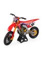 Juguete Rojo-Gris-Dorado BOING TOYS Supercross Motocicleta Die Cast 1:10 de BOING TOYS