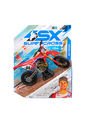 Juguete Rojo-Gris-Dorado BOING TOYS Supercross Motocicleta Die Cast 1:10 de BOING TOYS