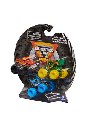 Monster Jam Mini Set X3 Juguete Multicolor BOING TOYS