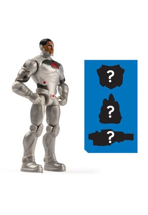 Juguete Multicolor Boing Toys DC Figura Básica 4" C/3 Acc. Surt