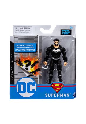 Juguete Multicolor Boing Toys DC Figura Básica 4" C/3 Acc. Surt