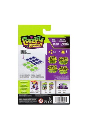 Creepy Crawlers Pack de Recarga Juguete Verde Neón Boing Toys