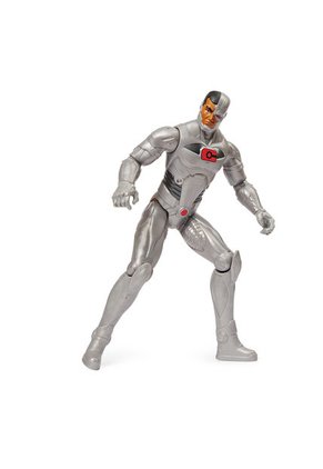 Cyborg DC Figura 12" Juguete Gris-Rojo BOING TOYS