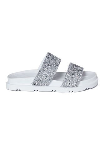 SANDALIA BONATTI MUJER JG315 PLATEADO Talla 38 BONATTI