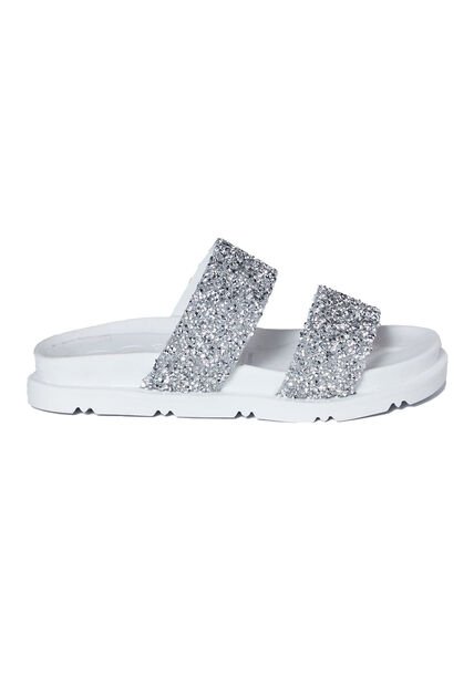 SANDALIA BONATTI MUJER JG315 PLATEADO Talla 38